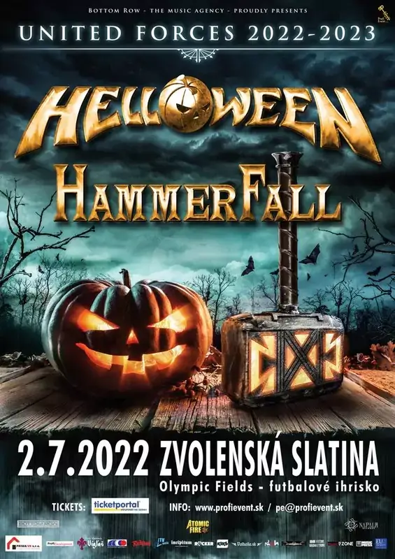 helloween hammerfall koncert