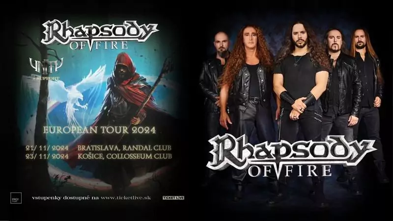 rhapsody of fire bratislava kosice 2024