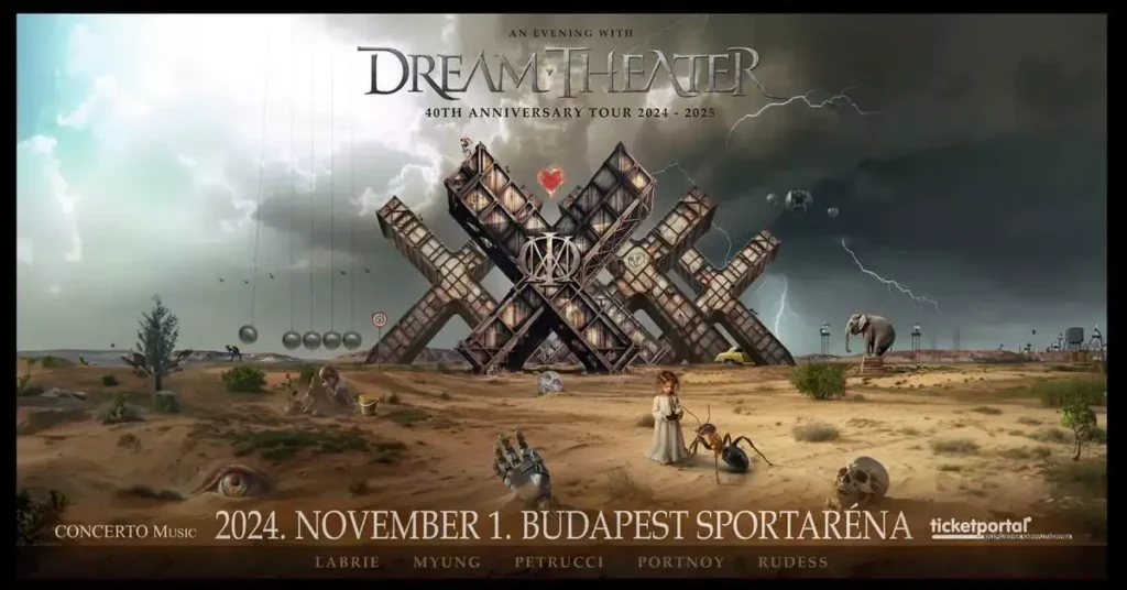 dream theater budapest 2024